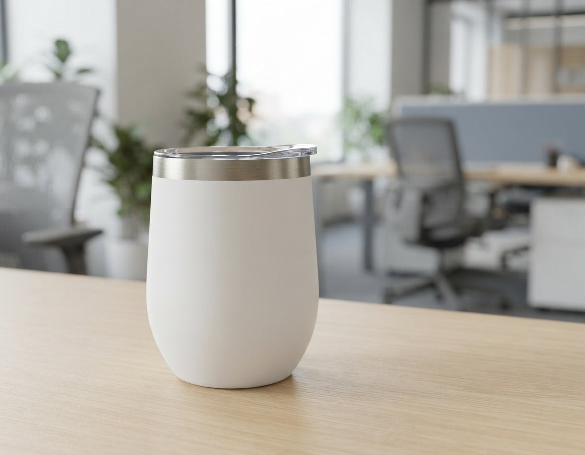Egg-Shaped Insulated Wine Tumbler - lifestyle - Meru Trophy corporate gifting