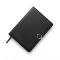 PU Diary with Ring Pull - Black - Meru Trophy corporate gifting