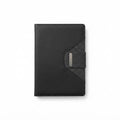 Fabric Panel PU Diary with Metal Plate - Meru Trophy corporate gifting