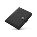 PU Diary with Strap Clasp - Black - Meru Trophy corporate gifting