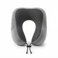 Square Travel Neck Pillow - Grey - Meru Trophy corporate gifting
