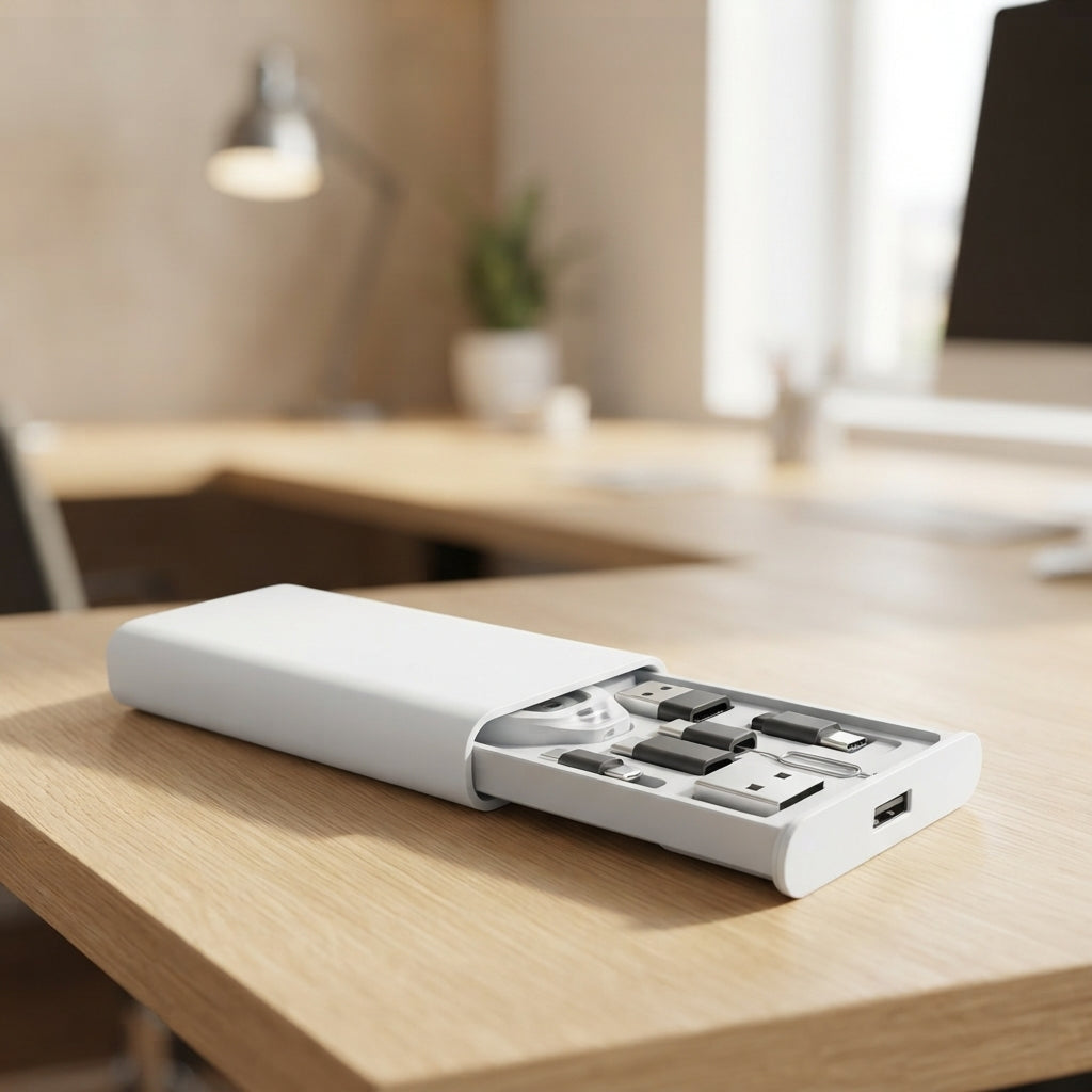 Mini Digital Gadgets Storage Box - lifestyle - Meru Trophy corporate gifting