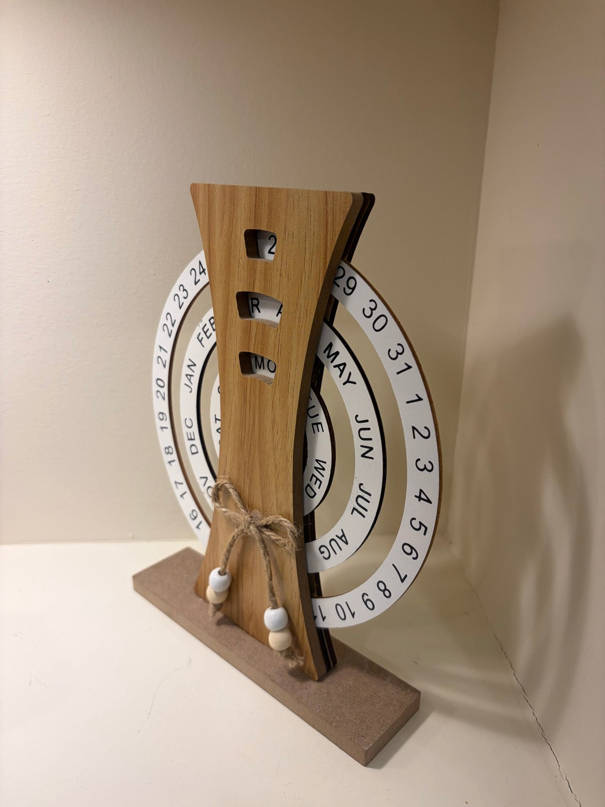 Wooden Lifetime Perpetual Calendar – 9049-1