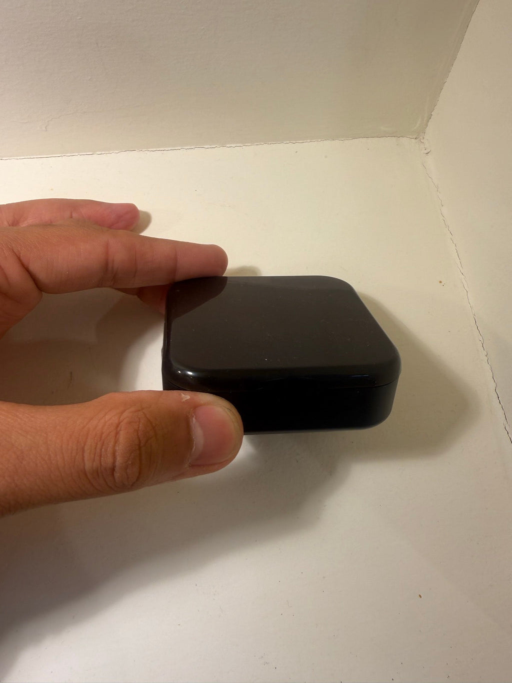Square Cable Organiser Box - real product photo IMG_9535