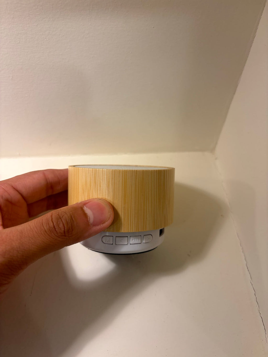 Bamboo Round Bluetooth Speaker – MM 9