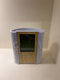 Bamboo Pen Stand with Digital Clock – 9033-7