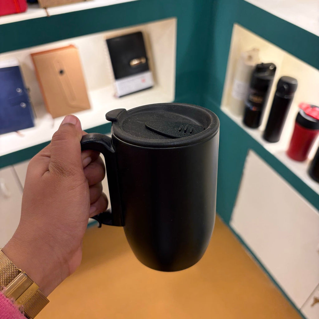 Vacuum Coffee Mug with Handle 400 ml – MGH 7018