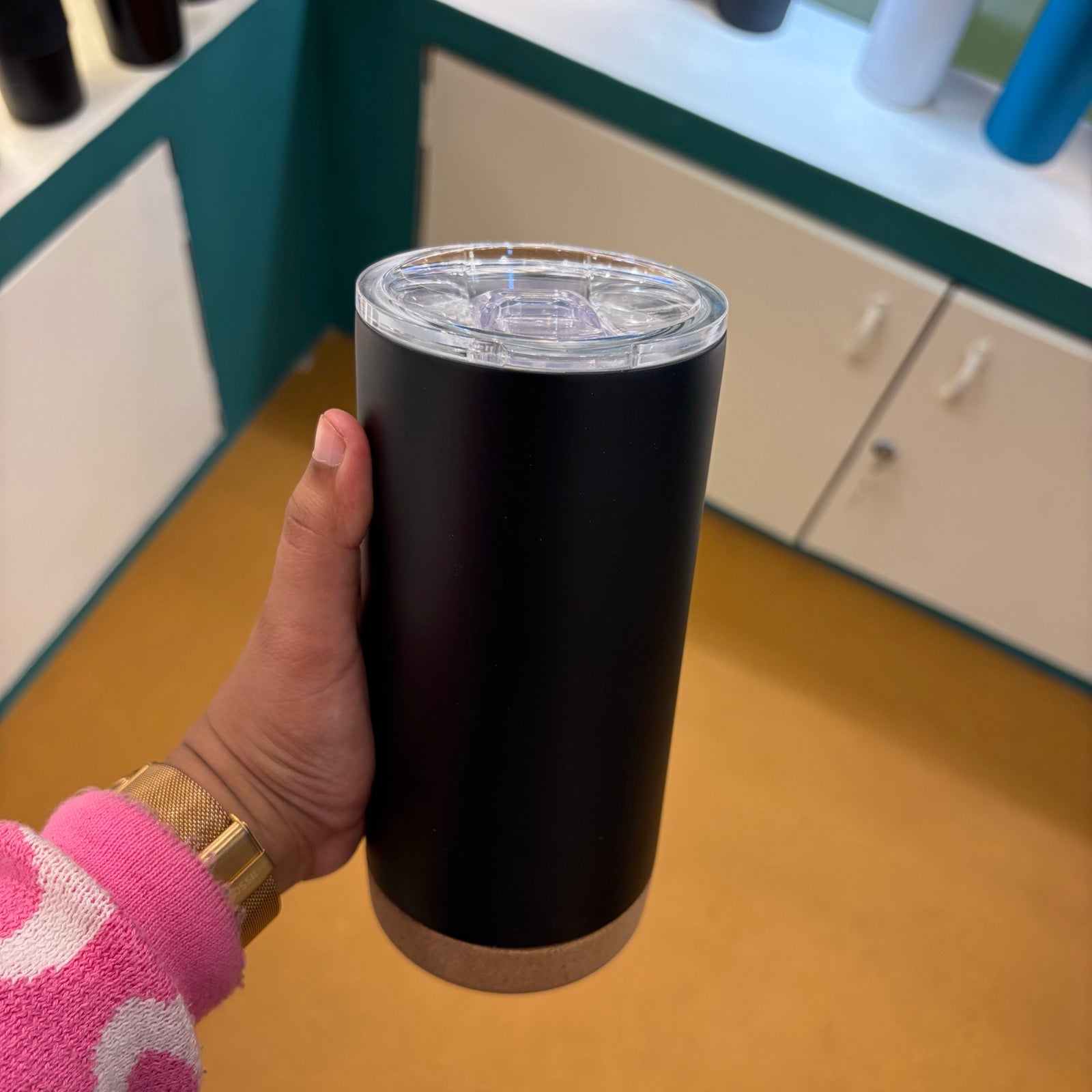 Bamboo Base Vacuum Flask 650 ml – MGH 7028