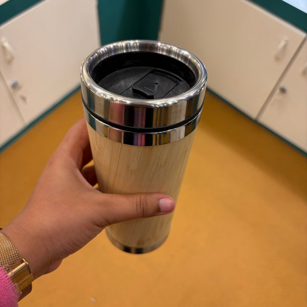 Bamboo Base Vacuum Flask 650 ml – MGH 7028