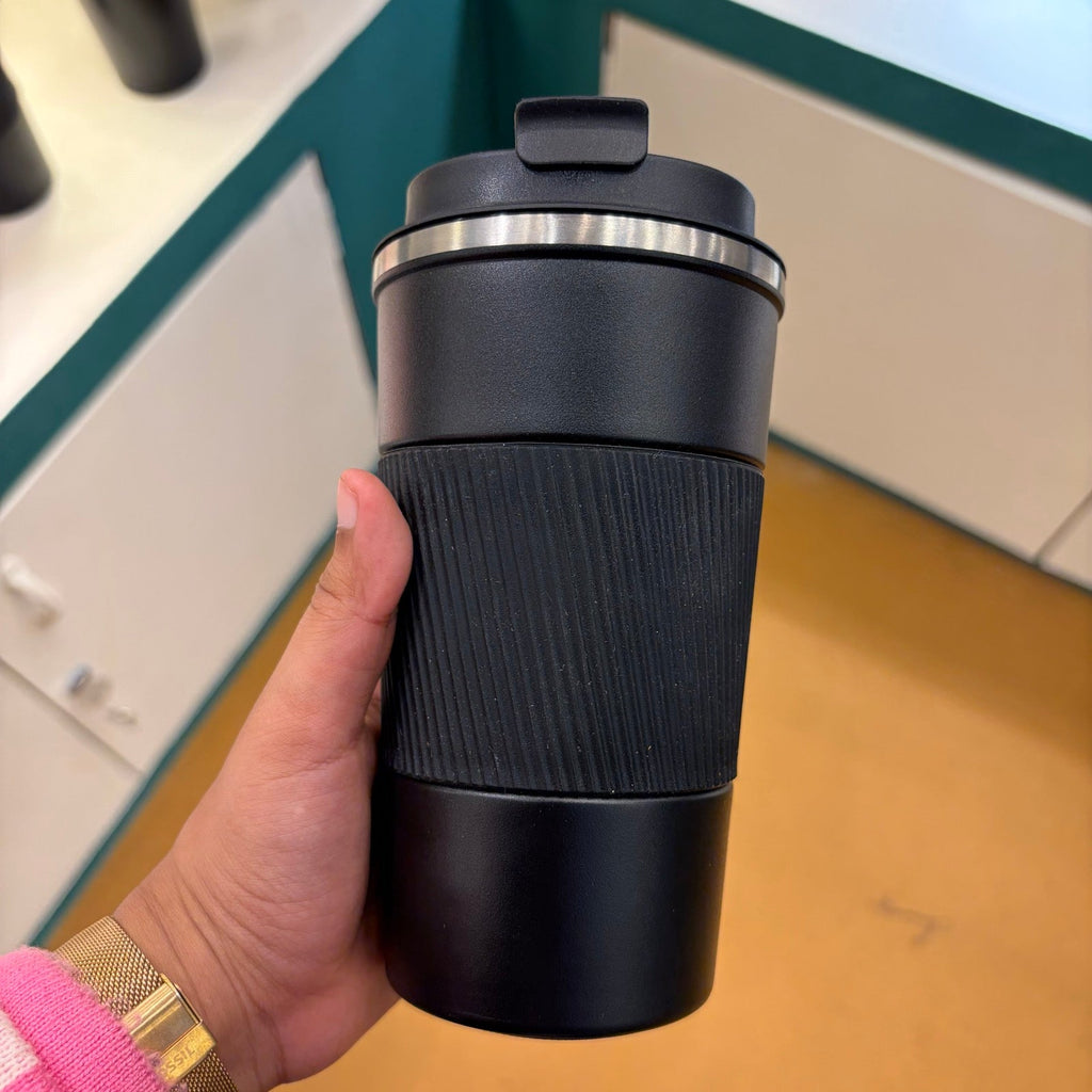 Coffee Tumbler with Flip Lid 500 ml - Black