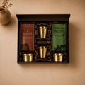 Atithya Hospitality Coffee Metalware Gift Set, handcrafted metal craft
