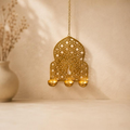 Mayur Deepika Peacock Jaali Hanging Diya, handcrafted metal craft