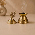 Tulsi Holy Basil Plant Pot Metal Stand handcrafted
