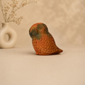 Ulook Kagzi Pottery Owl Lamp, handcrafted kagzi pottery