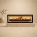 Shatranj Darbar Framed Royal Court Wall Art, handcrafted Kishangarh art