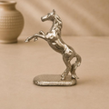 Ashwa Veer, handcrafted rearing horse metal figurine