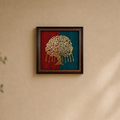 Rang Vriksha Dual Tone Metal Tree Wall Frame, handcrafted metal craft