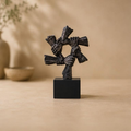 Sanyog Synergy Sculpture Teamwork Metal Figurine handcrafted metal craft