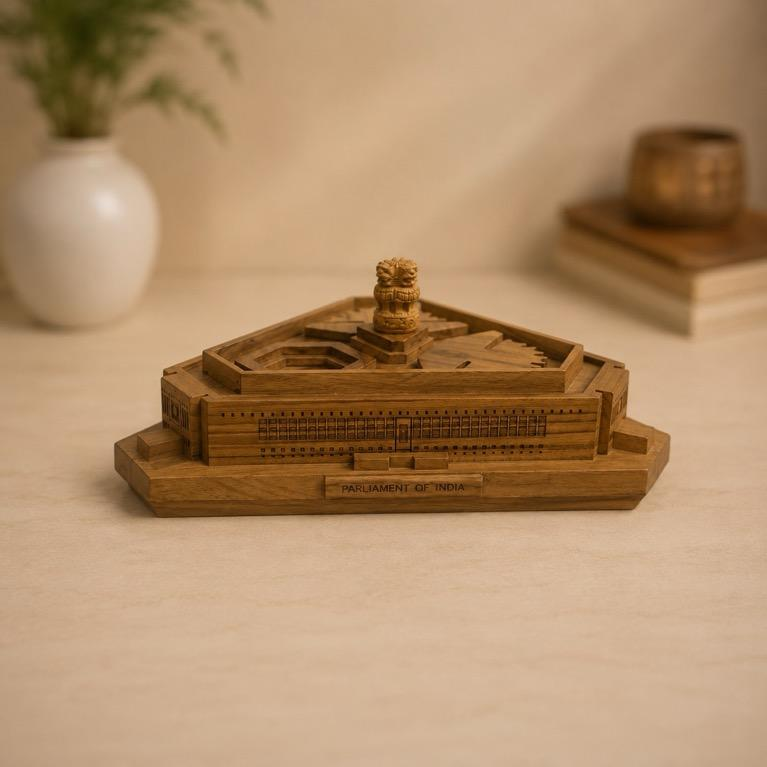 Satya Truth Eternal Lamp Symbolic Figurine handcrafted