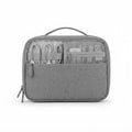 Tech Organiser Pouch (New Style) - grey - Meru Trophy corporate gifting