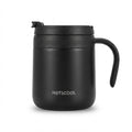 Curved Steel Bottle - Black - Meru Trophy corporate gifting