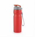 Sports Sipper Bottle with Wrist Strap - Red - Meru Trophy corporate gifting
