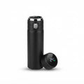 Temperature Display Flip-Lock Smart Flask - Black - Meru Trophy corporate gifting