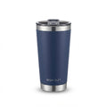 Insulated Pint Tumbler with Slide Lid - Navy - Meru Trophy corporate gifting