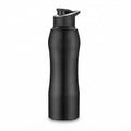 Bend Neck Sipper Bottle - Black - Meru Trophy corporate gifting