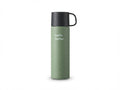 Pastel Vacuum Flask with Cup Handle Lid - Green - Meru Trophy corporate gifting