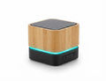 Bamboo Cube Bluetooth Speaker - Bamboo - Meru Trophy corporate gifting